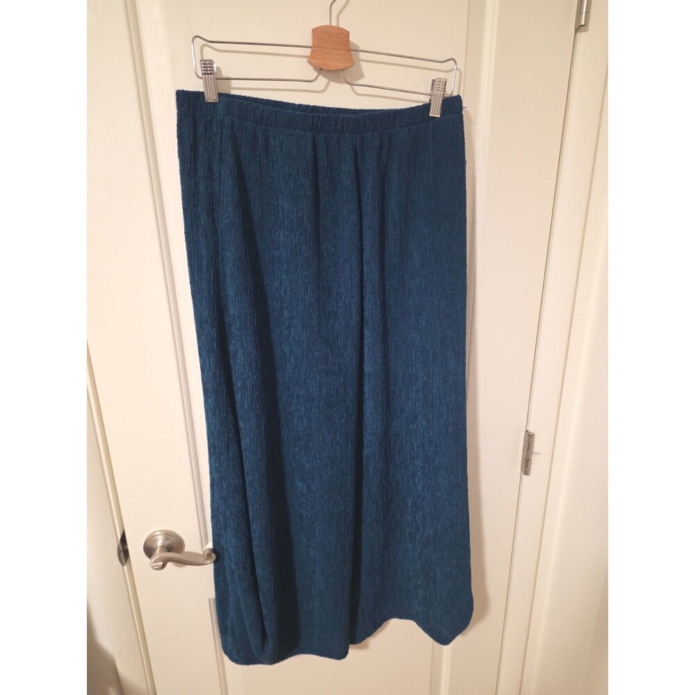 M Square Neetu Malik Palazzo Crinkle Wide Pants Sz 1 Barrel Leg Lagenlook Artsy